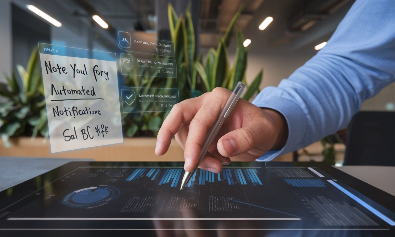 automatisation des tâches récurrentes via un tableau de bord digital