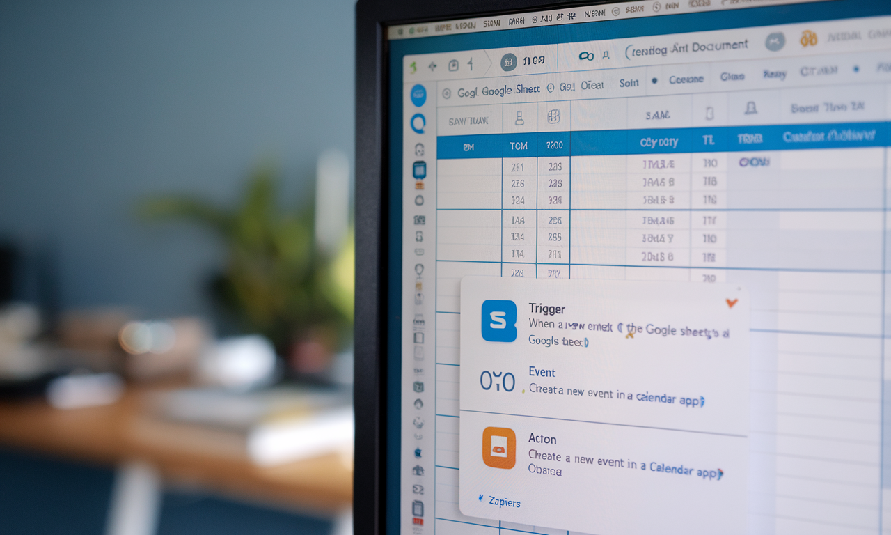 automatisation Google Sheets avec Zapier